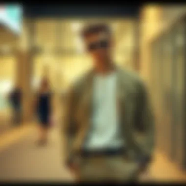 Stylish outfit showcasing affordable clothing options