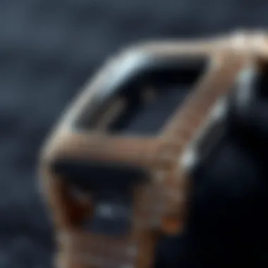 Quality Craftsmanship of Rhinestone Cases Close-up of a rhinestone case highlighting the quality and craftsmanship.