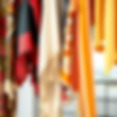 Variety of fabrics used in stylish beach cover-ups