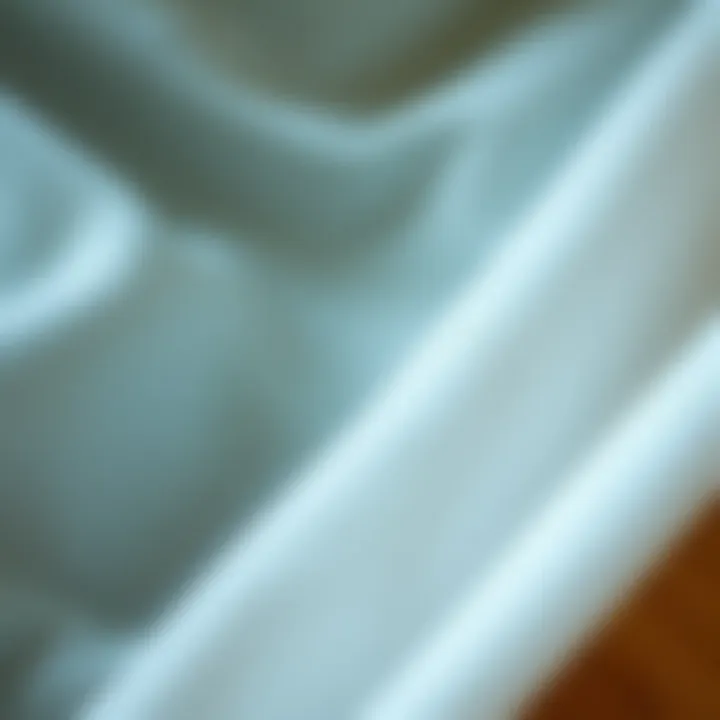 Close-up of fabrics used in belly panties, highlighting texture and quality