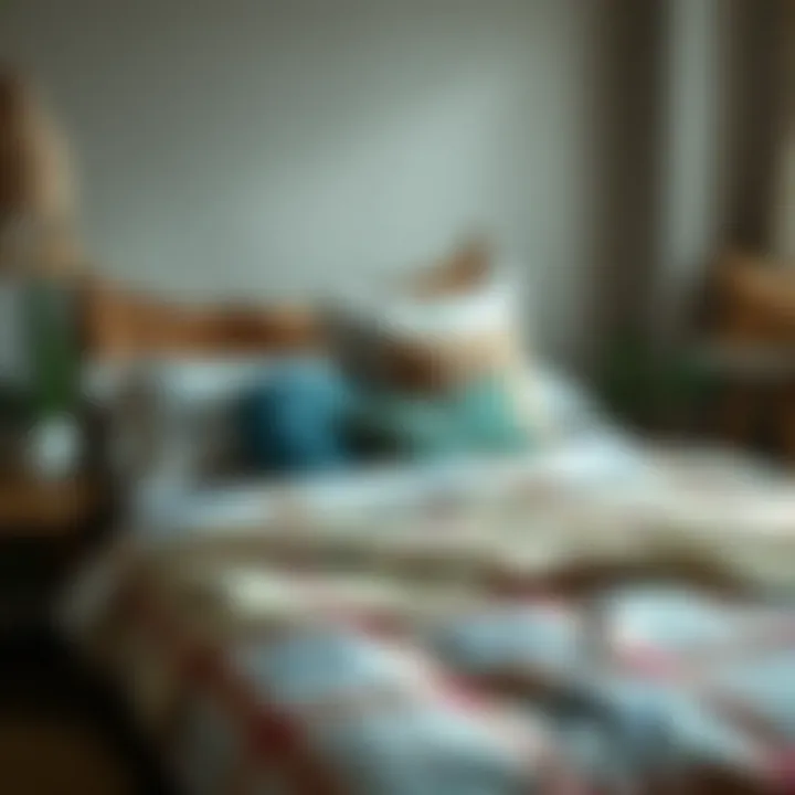 Sustainable materials used in boho duvet designs