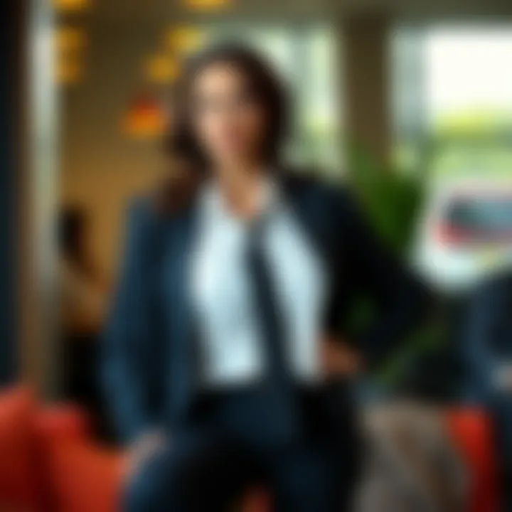 Comfortable yet classy business outfit