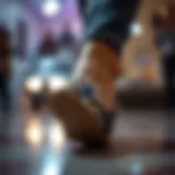 Decorative clip-on accessory enhancing a stylish shoe