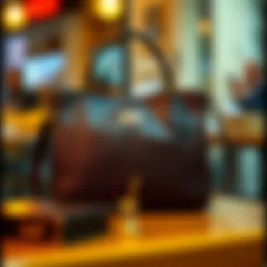 Timeless Design Through Decades A vintage Coach Lane shoulder bag highlighting its timeless design