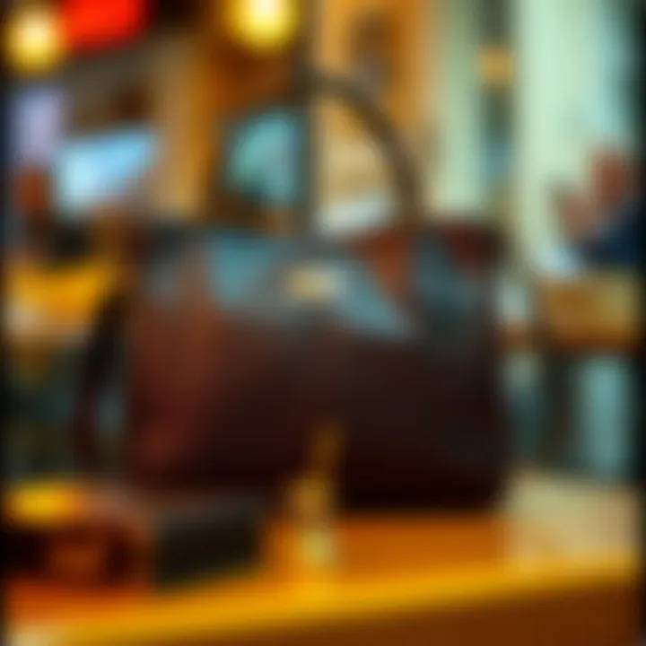 Timeless Design Through Decades A vintage Coach Lane shoulder bag highlighting its timeless design