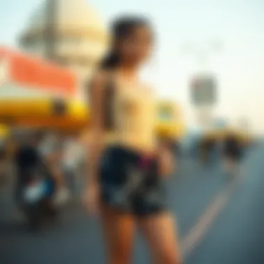 Cultural significance of cross print shorts