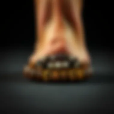 Diverse materials used in ankle bracelet designs