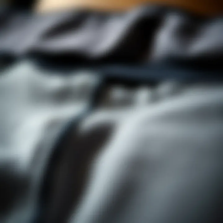 Exploring Premium Fabric Choices Close-up of premium fabric options for customized briefs