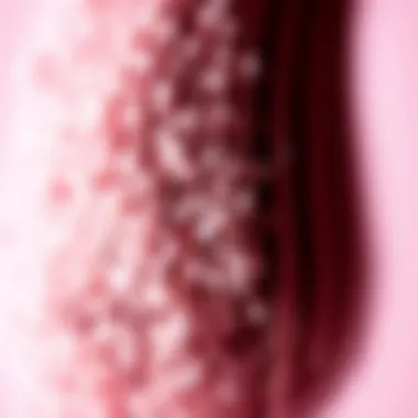 Close-up showing the texture of a premium brush cleaner
