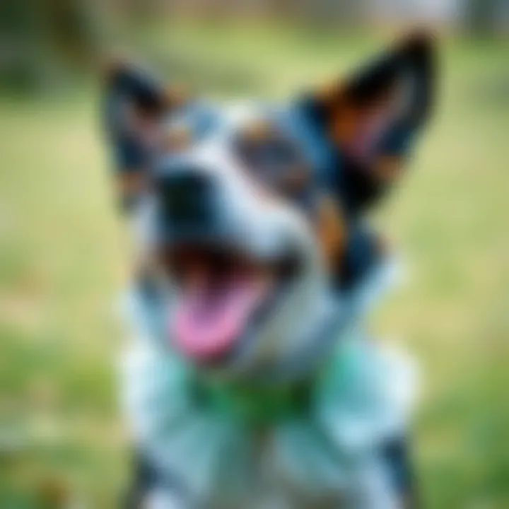 A sustainable dog collar made from eco-friendly materials