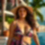 Stylish plus size swimwear for spring break