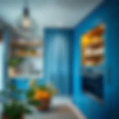 Color Psychology in Kitchen Design Color psychology of blue and grey in kitchen design