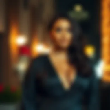 Elegant plus size two piece outfit perfect for evening events