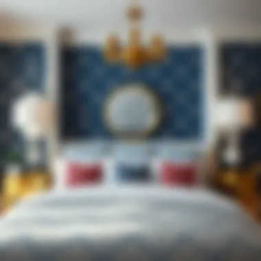 Decorative motifs showcasing individuality in bedding design