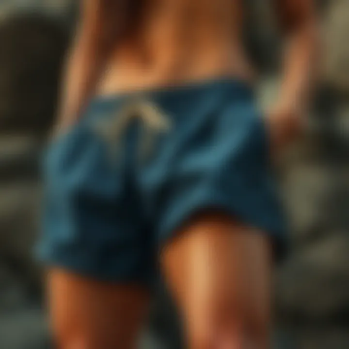 Eco-friendly materials used in making lounge shorts