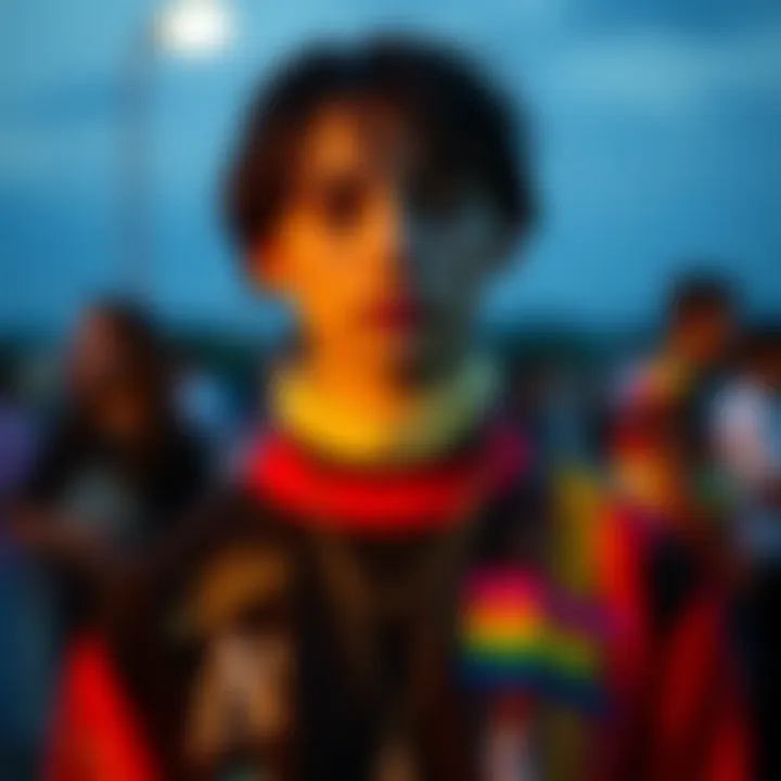 Sustainable fashion practices in bisexual-themed apparel