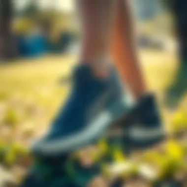 Sustainable footwear options highlighting eco-friendly materials