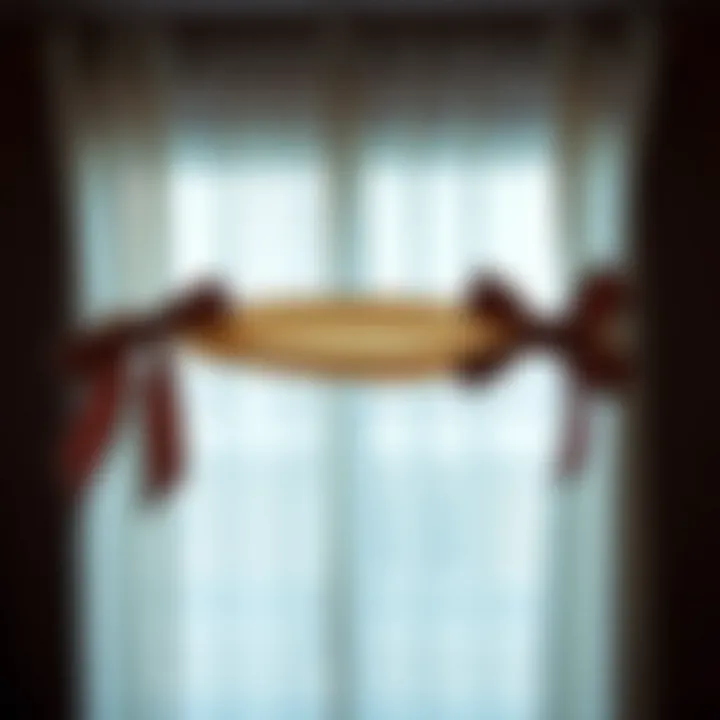 Customized tie backs showcasing unique materials and designs