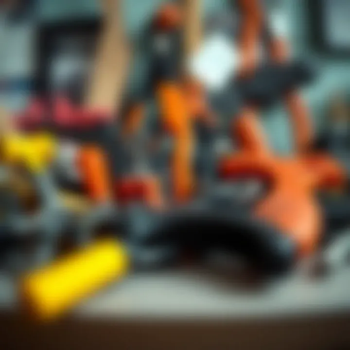 A collection of various grabbing tools for daily tasks