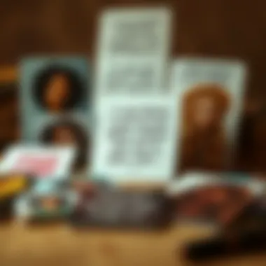 A collection of diverse affirmation cards showcasing various themes of self-acceptance and confidence