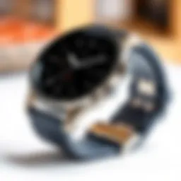 Stylish magnetic watch band for Samsung Active 2