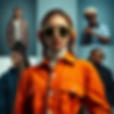 A collage showcasing MOTF's innovative product line, highlighting diverse styles and materials