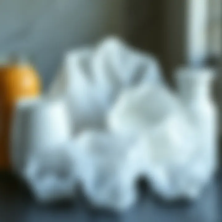 An assortment of non-stick air fryer liners in different shapes and sizes arranged aesthetically