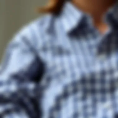 Care guidelines for maintaining gingham fabric