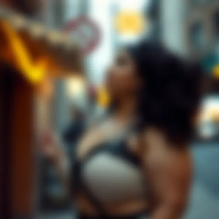 Versatile styling options for plus size lingerie harness in everyday fashion