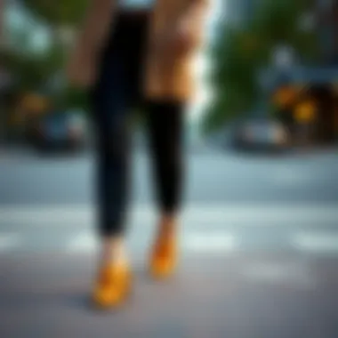 Fashionable Outfit with Plus Size Mules Fashionable outfit featuring plus size mules