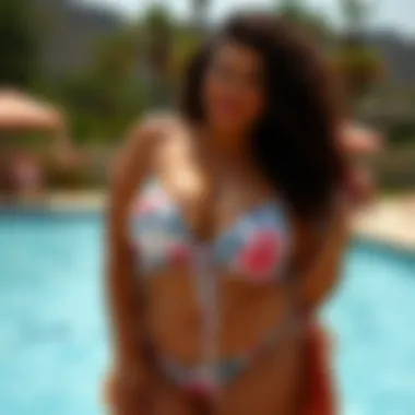 Fashionable Cover Ups for All Body Types Fashionable plus size swim cover ups for diverse body types