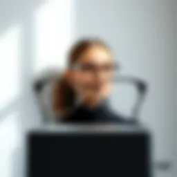 Stylish rimless hexagon glasses displayed against a minimalist background