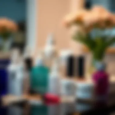 Essential Care Products for Gel Press-On Nails A display of essential care products for maintaining short gel press-on nails