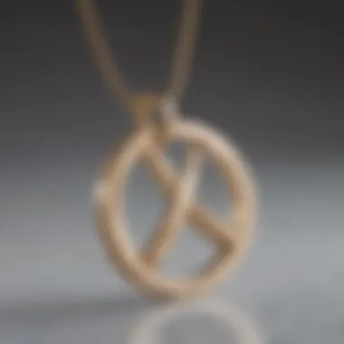 Personal Touch: Names on Infinity Pendants Personalized infinity pendant with names engraved