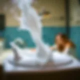 Innovative Splash Cleaning Foam Innovative splash cleaning foam in action