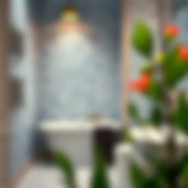 Bathroom Aesthetics with Subway Tile Wallpaper Beautifully designed bathroom featuring subway tile peel and stick wallpaper