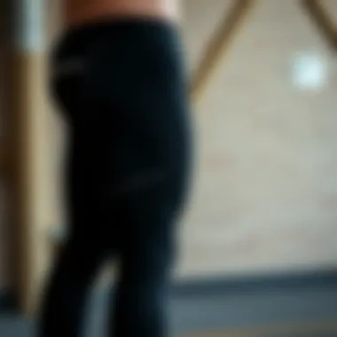 Infographic on the benefits of tall compression pants