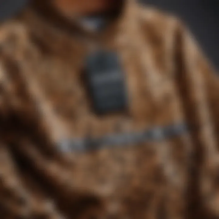 An eco-friendly tag attached to a clothing item, emphasizing sustainability in fashion