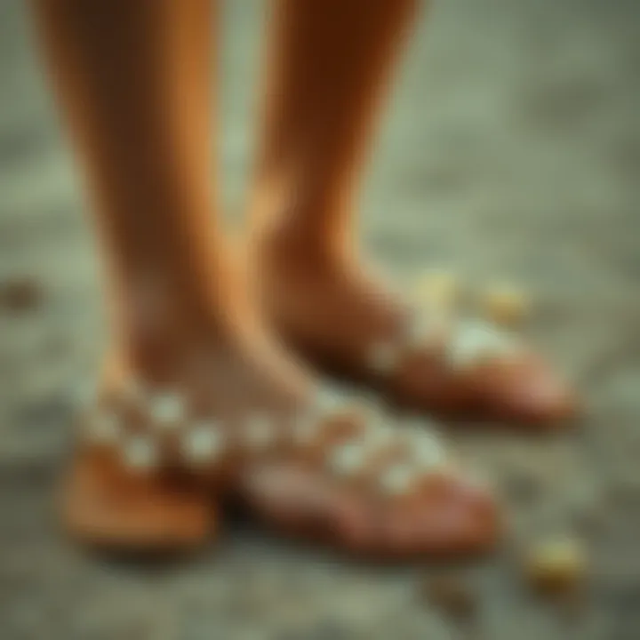 Sustainable practices for caring for pearl sandals