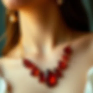 Stylish summer jewelry pieces reflecting the season's colors.