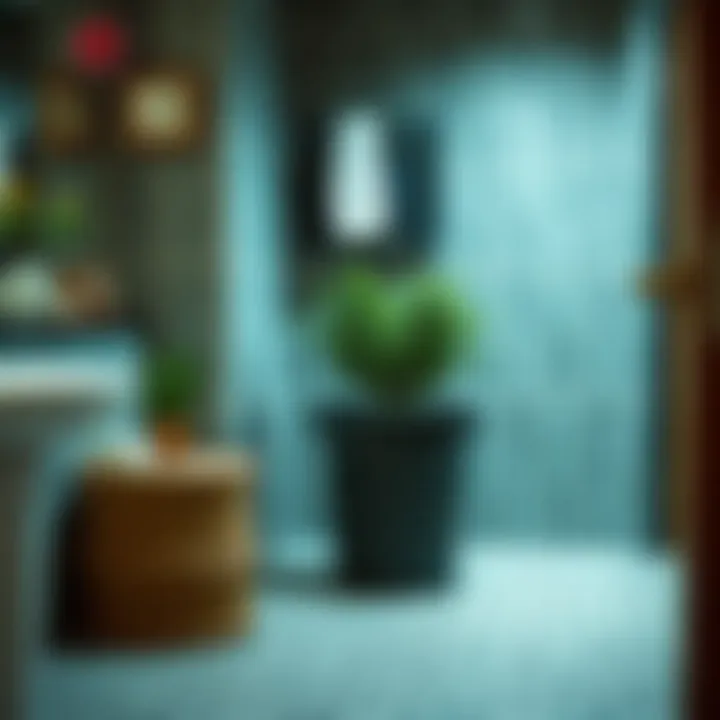 Practical tips for integrating a green wastebasket into bathroom decor