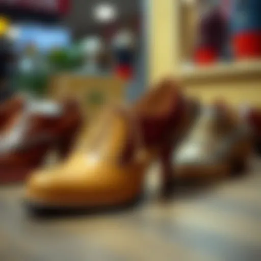 A collection of iconic retro shoe styles from various decades