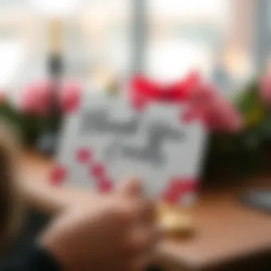 Infographic illustrating the impact of thank you cards on brand loyalty