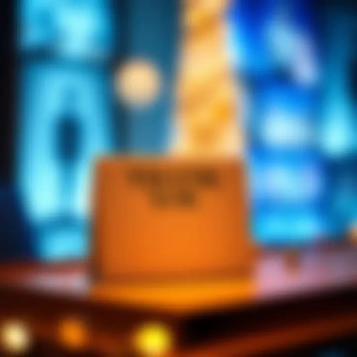 Creative thank you card with a fashion-forward aesthetic