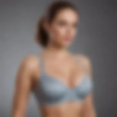 Care and maintenance tips for the seamless lift bra displayed visually