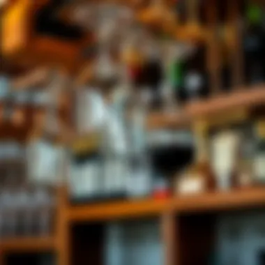 Variety of materials used in wine glass racks including wood and metal