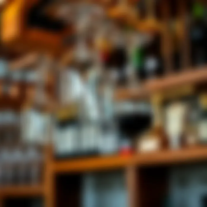 Variety of materials used in wine glass racks including wood and metal