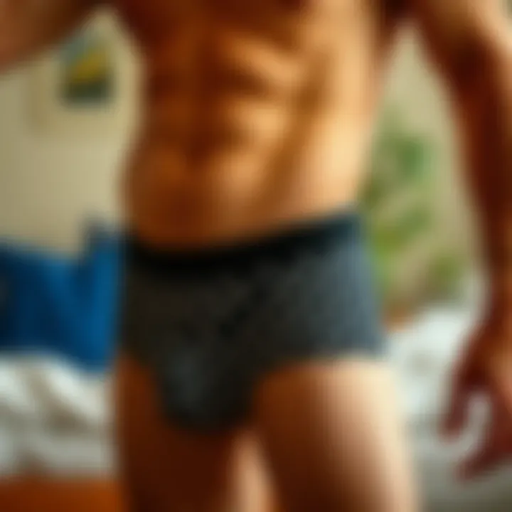 Eco-friendly materials used for polka dot boxers