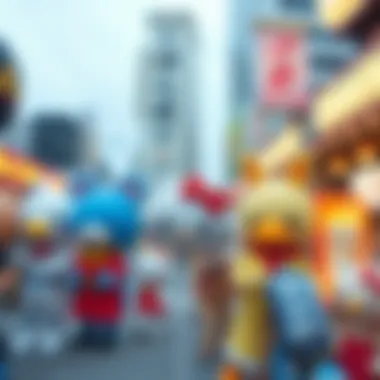 Cultural significance of Sanrio brand illustrated through various characters