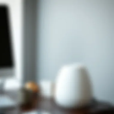 Stylish Design of USB-Powered Humidifiers Elegant USB-powered humidifier on a desk